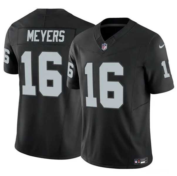 Men & Women & Youth Las Vegas Raiders #16 Jakobi Meyers Black 2023 F.U.S.E Vapor Untouchable Limited Jersey